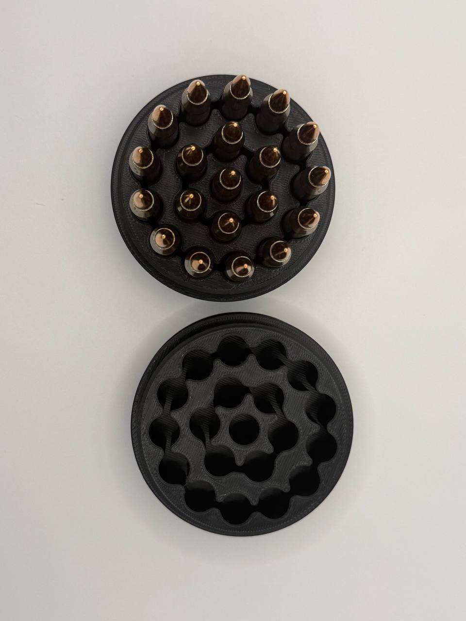 Bunker Bullets 5.56 Round Carrier — 3D Printed Screw-Top Case