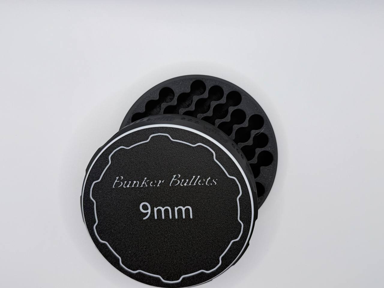 Bunker Bullets 9mm Ammo Storage Box
