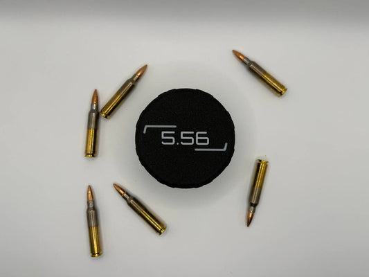 Bunker Bullets 5.56 Round Carrier — 3D Printed Screw-Top Case